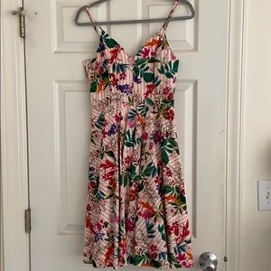Gianni Bini Floral Pattern Dress